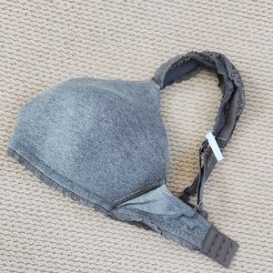 Womens Gray Support bra, 36D